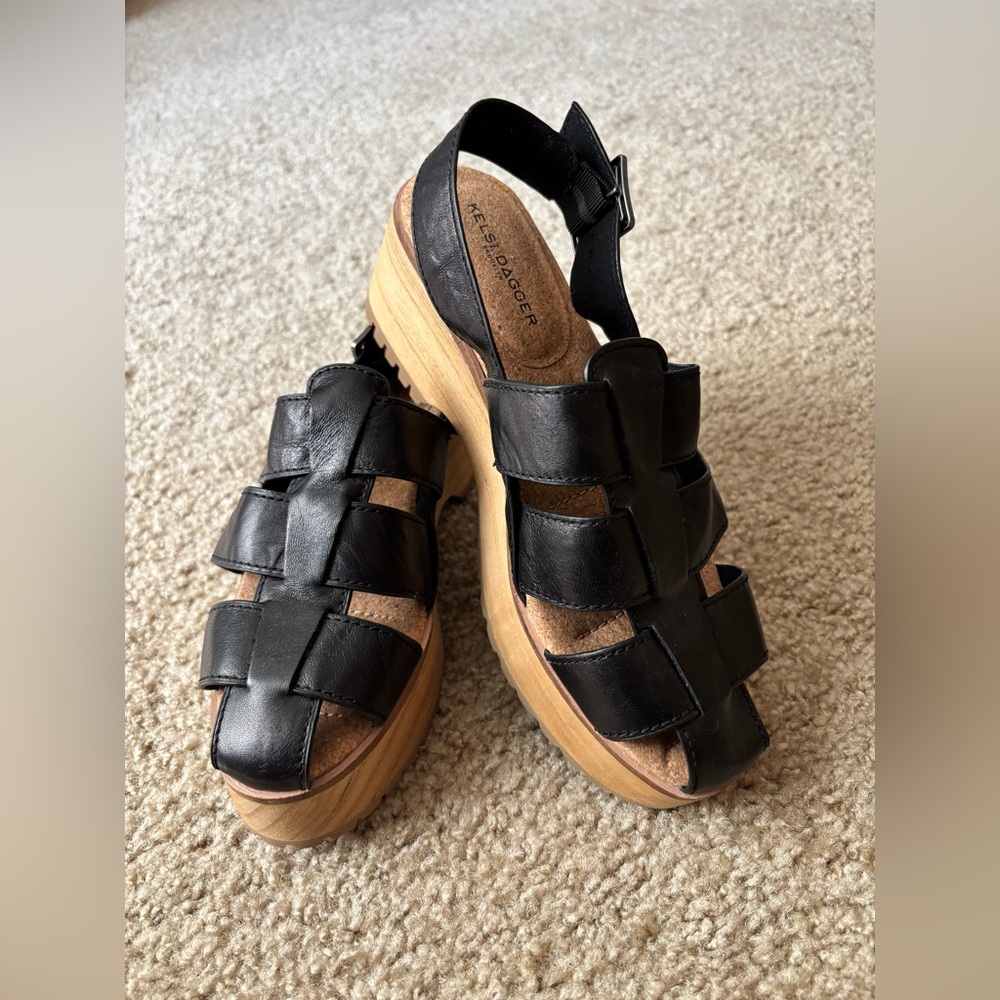 Kelsi Dagger Leather Sandals
